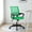 Green, variant on CL.HPAHKL White Office Chair with Wheels, Adjustable Ergonomic Mesh Computer Desk Chair with Lumbar Support & Armrest, Comfortable Swivel Rolling Chair for Home Office Work Study