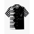 thumbnail image 3 of Camisa de calavera para hombre, camisa con estampado 3D de roca, de secado rápido, camisetas de manga corta, ropa informal de verano para hombre, camisas de moda callejera para niños, 3 of 5
