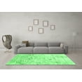 thumbnail image 3 of Ahgly Company Indoor Square Abstract Emerald Green Contemporary Area Rugs, 5' Square, 3 of 4
