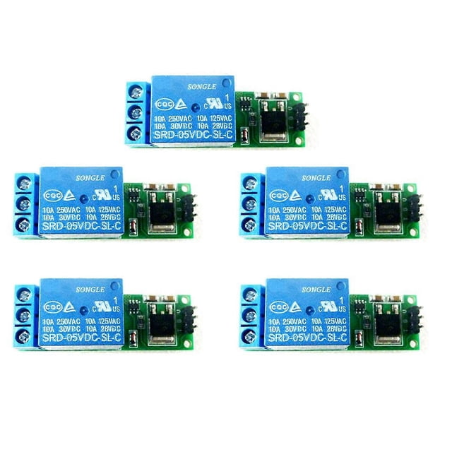 Case Pack 6-24V Trigger Latch Relay Bistable Self-Latching Low Pulse Trigger Module
