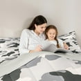 thumbnail image 4 of Manfei Cartoon Camo Bedding Comforter Set, Camouflage Twin Comforter Sets, Teens Kids Boys Girls Reversible Bedding Set, Lightweight Room Decor, 2-Piece, 4 of 8