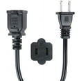 thumbnail image 6 of Toptekits 1' Polarized US Power Cable 2-Prong Male/Female, Black, 6 of 8