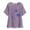 Purple, variant on Lumivie Off The Shoulder Tops For Women Oversized T Shirt Fitted Graphic Tshirts Shirts For Women Cropped Blouses For Women Casual Plus Size Women'S Plus Size T Shirts Loose Fit
