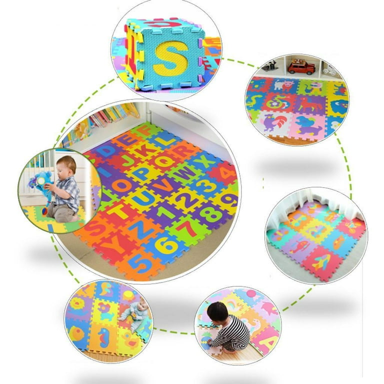 Abc foam mat best sale walmart