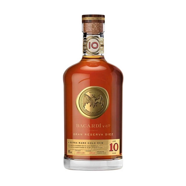 Ron Bacardí gran reserva 10 años 750 ml