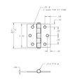 thumbnail image 3 of Bisagras de puerta National Hardware N276-972 V514 de acero inoxidable, 3 of 4