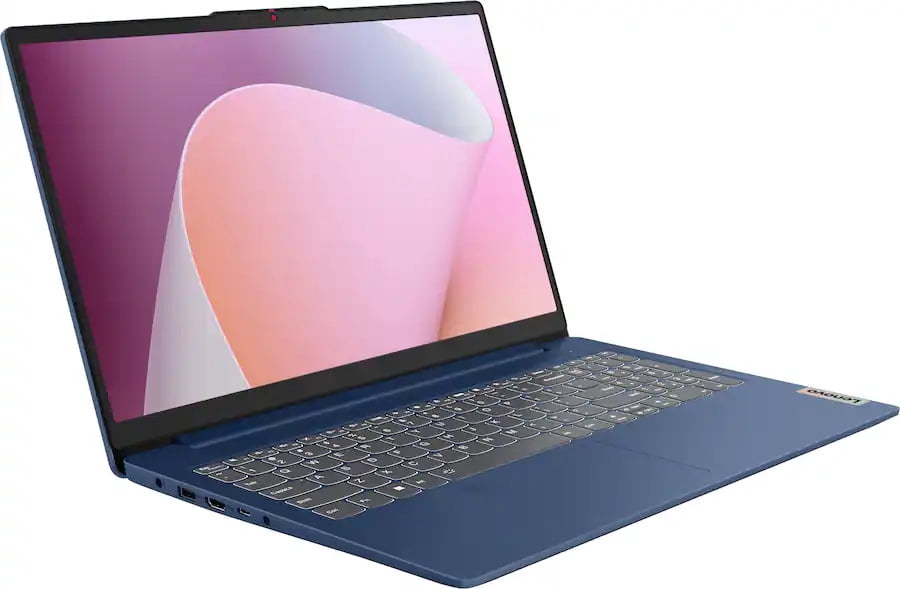 Lenovo IdeaPad Slim 3 15.6" FHD Laptop, AMD Ryzen 5 40, 8GB DDR5 RAM, 512GB SSD, AMD Radeon 610M, Windows 11 Home, Copilot AI, Abyss Blue, 82XQ012HUS