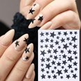 thumbnail image 2 of Colorful Pegatinas de estrella para decoración de uñas, calcomanías, suministros de decoración de uñas, autoadhesivo 3d mate, deslizador de uñas, pegatinas de estrellas, calcoma, 2 of 2