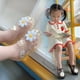 thumbnail image 2 of Zapatos de gelatina con agujeros para niños pequeños y medianos de verano, sandalias de playa antideslizantes de princesa con girasol, estilo coreano, 2 of 6