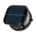 thumbnail image 3 of Elodie Solar Fan Cooling Fan Lightweight USB Personal Fan for Hiking Summer Outdoor Square Panel 7cmx6cm, 3 of 8