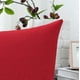 thumbnail image 5 of Fundas de almohada decorativas Jeneoo, 2 unidades, 50 x 50 cm, lino rojo, 5 of 7