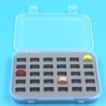 thumbnail image 2 of MasteelfCA 2Pcs Sewing Bobbin Box Plastic Storage Box Home Bobbins Case Embroidery Threads Cases with Sponge, 2 of 7