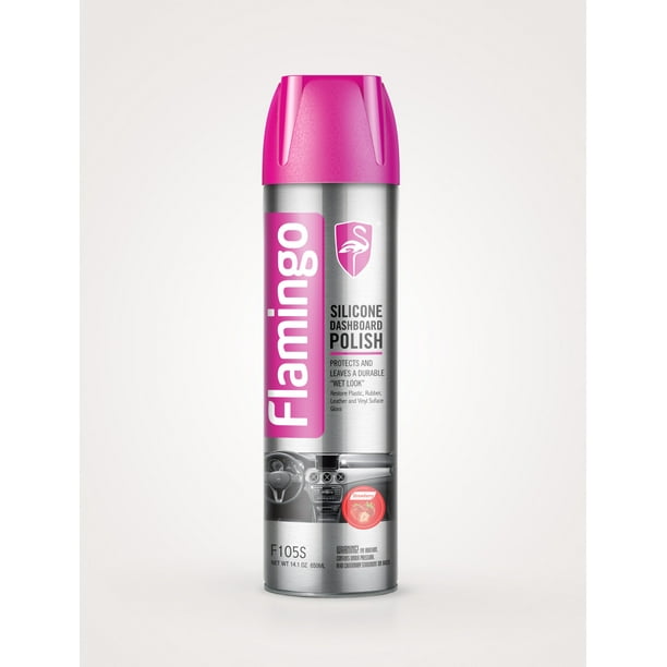 Abrillantador De Silicona Para Tablero Flamingo De 650 Ml Modelo F105S