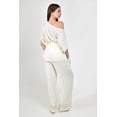 thumbnail image 3 of Conjunto texturizado con cinto Roman Fashion /Juvenil, 769 (Hueso) beige G, 3 of 5