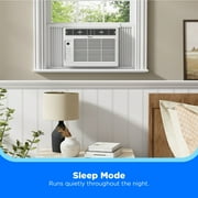 Midea 6,000 BTU EasyCool Electronic Window Air Conditioner with Remote Control, White, MAW06R1YWT-S