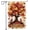 RMQ-622, variant on Hello Fall Maple Tree Garden Flag Decor for Outside, Double Sided Burlap Vertical Yard Banners Autumn Garden Flags Villa Small Outdoor Decorative 12.5x18 Inch