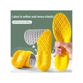 thumbnail image 3 of Latex Memory Foam Insoles for Men's Soft Foot Support Shoe Pads Breathable Orthopedic Sport Insole Feet Care Insert Cushion, 3 of 5