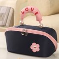 thumbnail image 5 of Oversized Portable Cosmetic Bag Practical Polyester Toiletry Organizers for Daily Use Travel Essential, 5 of 9