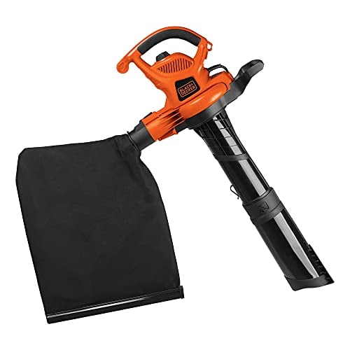 Trituradora de hojas al vacío BLACK+DECKER 12A con cable BV6600