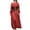 Red, variant on ZQUUVOU Women's Medieval Dress Solid Long Sleeve Round Neck Maxi Length Vintage Elegant Party Gown Theme Outfits Red
