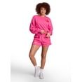 thumbnail image 5 of Reebok Women's Supergirl French Terry Graphic Short, Sizes XS-XXL, 5 of 8