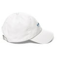 thumbnail image 2 of Clishirt Adult Unisex Embroidered Blue Fish Adjustable White Classic Dad Hat, 2 of 7