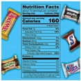 thumbnail image 6 of Snickers Twix Milky Way 3 Musketeers Chocolate Candy Bars Minis Family Size Bulk Bag 13.72 oz, 6 of 7