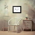 thumbnail image 4 of CAD Designs 14x12 Black Modern Framed Museum Art Print Titled - Love Arrow I, 4 of 5