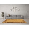 thumbnail image 3 of Ahgly Company Indoor Rectangle Abstract Brown Modern Area Rugs, 2' x 3', 3 of 4