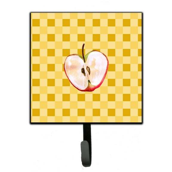 Carolines Treasures BB7218SH4 Half  on Basketweave Leash or Key Holder Single Hook multicolor