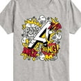 thumbnail image 3 of Marvel The Avengers - Scribble Doodles - Toddler And Youth Short Sleeve Graphic T-Shirt, 3 of 5