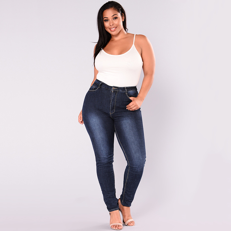 plus size skinny trousers