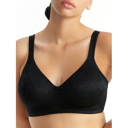 

Dominique Womens Jolie Jacquard Wire-Free Minimizer Bra Style-6018