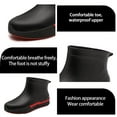 thumbnail image 3 of AUXDIQ Rain Boots Women Short Ankle Waterproof Rain Shoes Outdoor Garden Shoes, 3 of 6