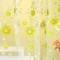 thumbnail image 2 of Cortina decorativa estilo granja para ventana de sala de estar, pantalla con estampado de girasoles inspirados en la naturaleza Sunflower Bliss, 2 of 4