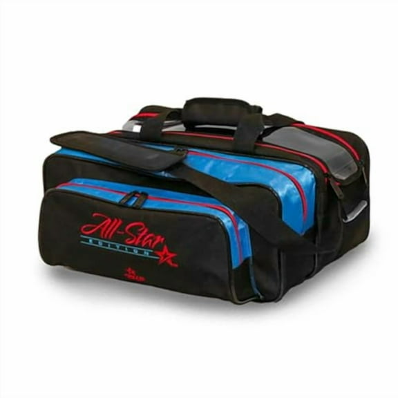 G3C4833LRoto Grip 2 Ball Tote Carry All Competitor Bowling Bag - Black/Red/Blue