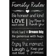 thumbnail image 3 of Gibbons, Lauren 11x14 Black Modern Framed Museum Art Print Titled - Family Rules, 3 of 5