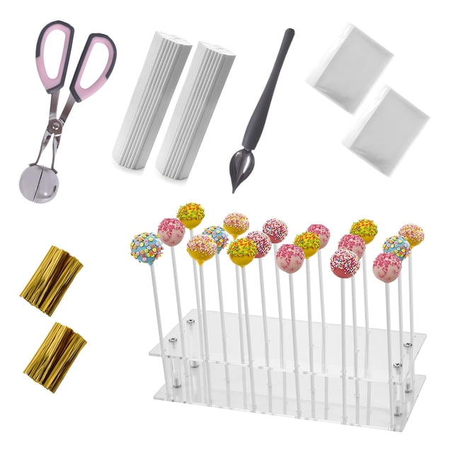 Kit Cake Pop OKAHUOCHUANG que incluye 200 barras y envoltorios