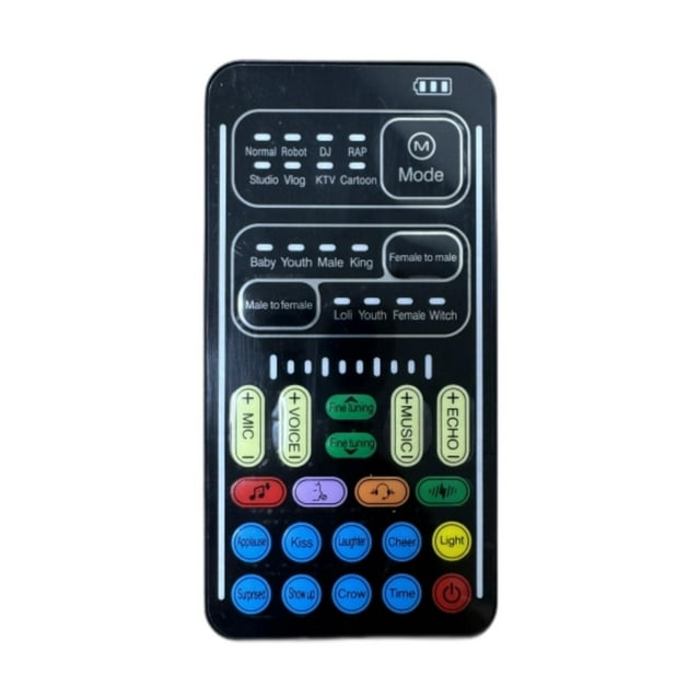 Cambiador de voz Dispositivo de cambio de voz Dispositivo de transmisión con cambiador de sonido ligero, para transmisión de