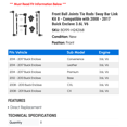 thumbnail image 2 of Front Ball Joints Tie Rods Sway Bar Link Kit 8 - Compatible with 2008 - 2017 Buick Enclave 3.6L V6 2009 2010 2011 2012 2013 2014 2015 2016, 2 of 2
