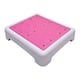 thumbnail image 2 of Taburete auxiliar para escaleras de cocina, dormitorio, escalones elevados para baño, oficina, coches Blanco Rosa, 2 of 8
