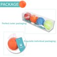 thumbnail image 3 of Vitalili 4 pelotas de goma para perros, pelotas de juguete, pelota de agua, juguete de alto rebote, pelota de entrenamiento para perros, resistente a la masticación, juegos de pelotas para perros medi, 3 of 5
