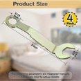 thumbnail image 3 of 4Pcs Pivot Adjustment Wrench for Sliding Door Hanger, Adjustment Pocket Wrench for Closet Door, 3/8, 3 of 4