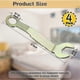 thumbnail image 3 of 4Pcs Sliding & Closet Door Pivot Adjustment Tool, 3/8 Inch Open Wrench with Hanger Pocket Wrench Kit, 3 of 5