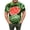 Green 4, variant on TKKCS Mens Funny Graphic T-Shirts- Fruit Print Summer Casual Crew Neck Short Sleeve Novelty Tees Green Size 2XL