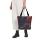 thumbnail image 5 of Disketp Red Moon Shark Sailboat Bolsa de Hombro Casual para Mujer, Bolso Cruzado para Compras, Viajes y Uso Diario, 5 of 6
