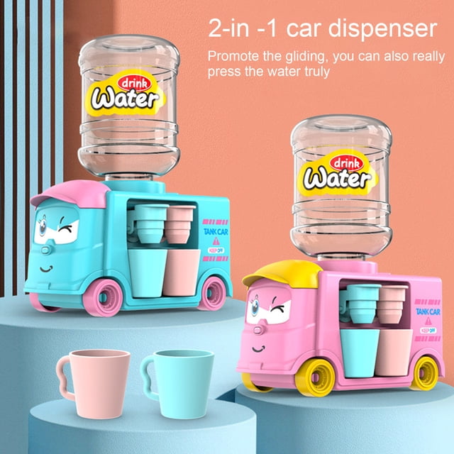 Lubelski Interactive Kids Water Dispenser Toy Easy to Clean Realistic Experience Learning to Pour Water Kid Toy Gift