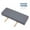 gray, variant on Massage Table Extender Length Extension Pillow PU Leather High Density Sponge for Taller Users on Folding Beds