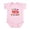 Petal Pink, variant on CafePress - I Love My TATA Soooo Much! Infant Bodysuit - Baby Light Bodysuit, Size Newborn - 24 Months