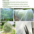 thumbnail image 3 of 6.5'x50' Mosquito Bug Insect Bird Net Barrier Hunting Blind Garden Netting for Protect Your Plant Fruits Flower, 3 of 6